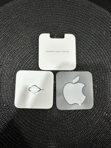 Chave para abrir iPhone e trocar chip, com adesivo