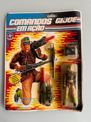 Comandos em ação estrela Comando Rajada lacrado