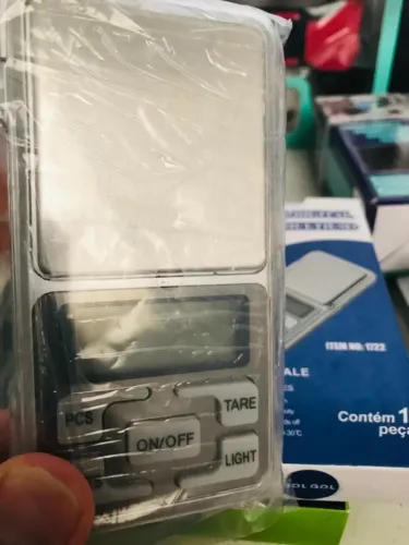 Mini Balança Digital Alta Precisão Bolso Portátil 500gr