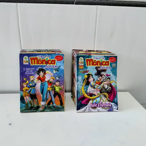 Revistas turma da Monica jovem
