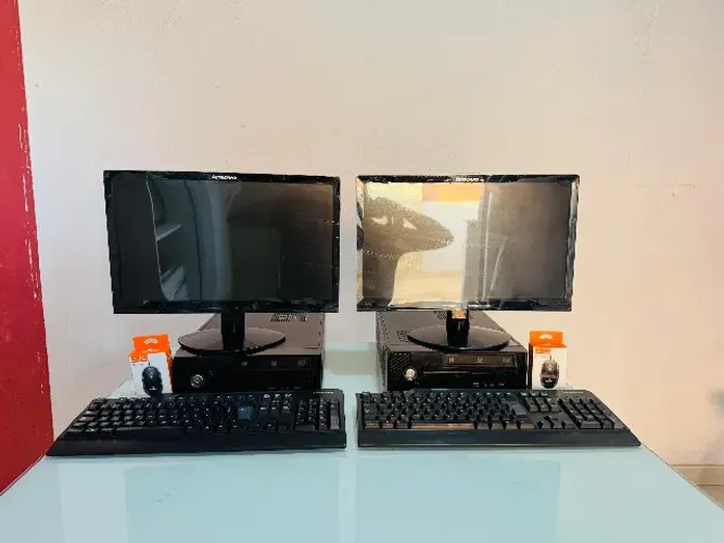 Computador Completo barato, intel i3, ram 8gb, hd ssd 120gb, monitores 16, 17, 19, som