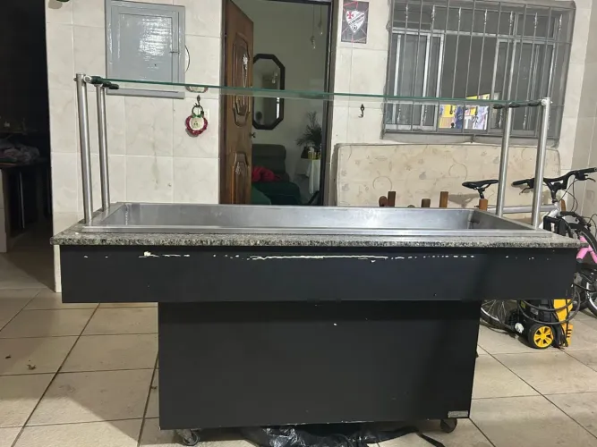 Buffet de Comida Elétrico - Conserva os Alimentos Quentes