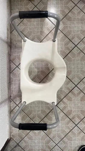 Assento Elevado C/ Alça Barra Lateral Regulável Sit V Carci