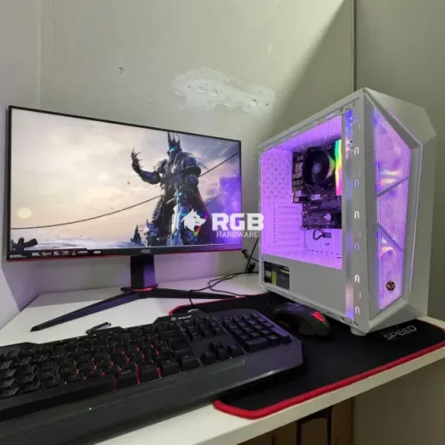 PC Gamer COMPLETO RYZEN 5 +RX VEGA + 1 ano de garantia e em até 12x