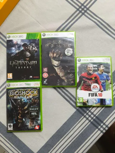 4 Jogos Xbox 360 - Padrão Europeu