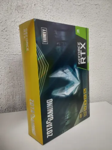 NVIDIA RTX 3080 Trinity, 10GB GDDR6X, Ray Tracing, DLSS 4.0, RGB - Garantia e Nota