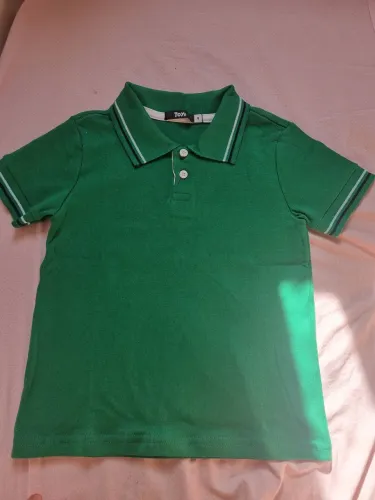 Camisa Polo Verde Infantil - TOYS
