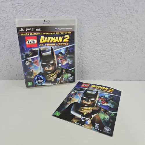 Jogo Lego Batman 2 PS3 Original Seminovo !!!