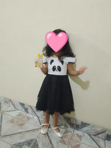 Vestido de festa infantil