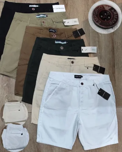 Bermudas Sarja Premium