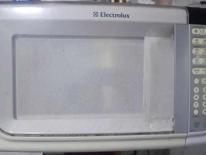 Microondas com defeito