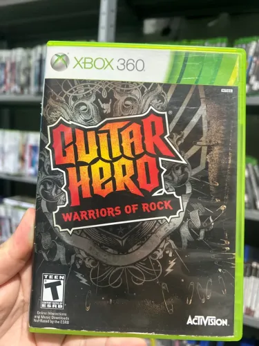 Guitar Hero Warriors of Rock Xbox 360 (requer Guitarra)
