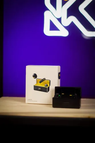 Microfone M9 - Microfone de Lapela Sem Fio Magnético para Smartphone