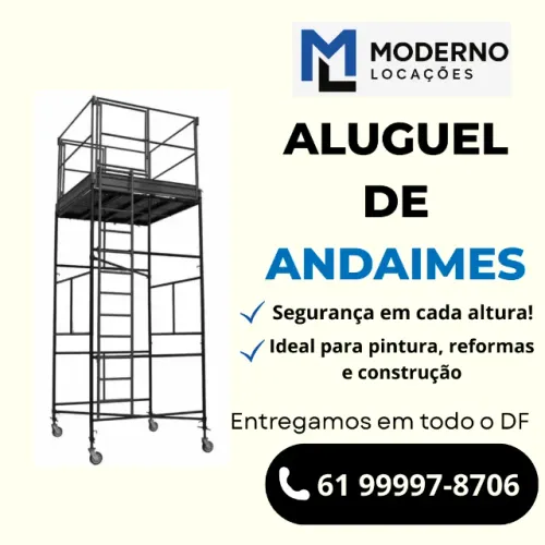 Aluguel de Andaimes Tubular - Seguro e Prático para Sua Obra
