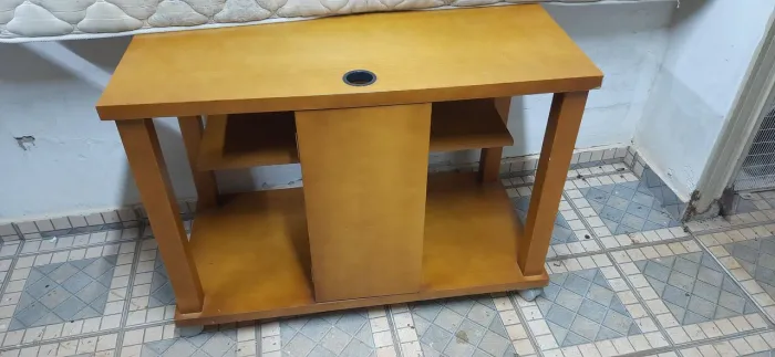 Rack para som e tv com rodinhas
