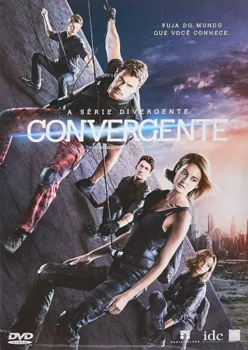 A Série Divergente: Convergente Dvd Original, Lacrado de Fábrica - DUBLADO E LEGENDADO