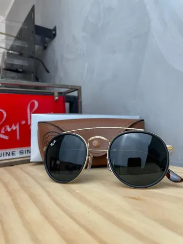 Ray-Ban - Double Round ( Gold )