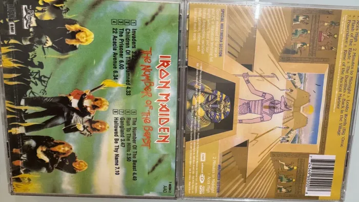 Iron Maiden - The Number of the Beast Powerslave Piece of Mind BITENCOM