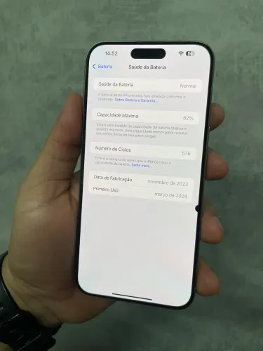 Iphone 15 Pro Max 5G 256gb Natural Troco ou Vendo 10x