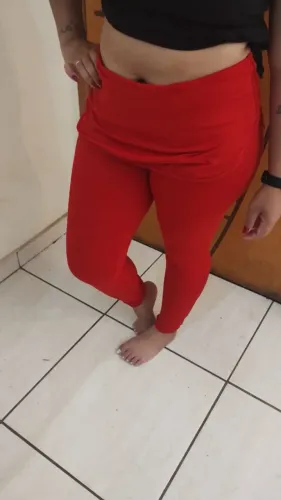 Calça legging com saia tampa bumbum,marca Lupo