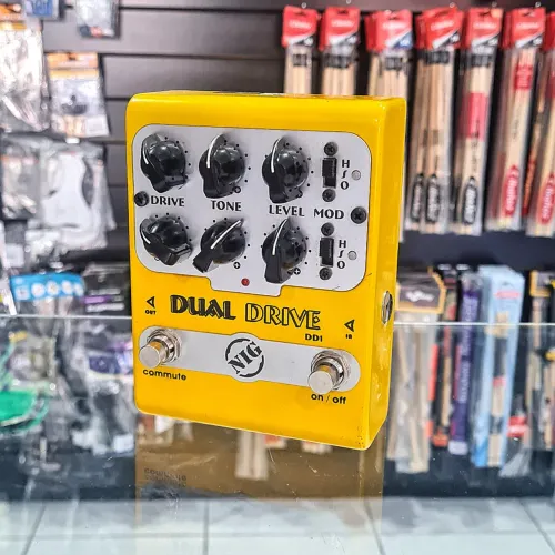 Pedal NIG Dual Drive DD1 - Distorção para Guitarra