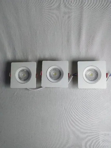 Kit 3 lâmpadas led spot para embutir 5w branco 6500k novas 