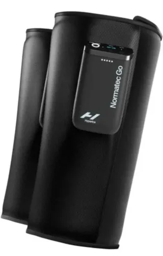 Hyperice Normatec Go Bota Pneumatica Portátil Cor Preto