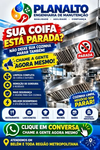 Limpeza e reparo de Coifas