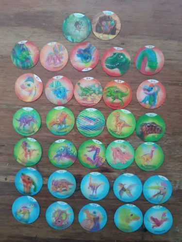 Coleção Tazos ozmo completa 