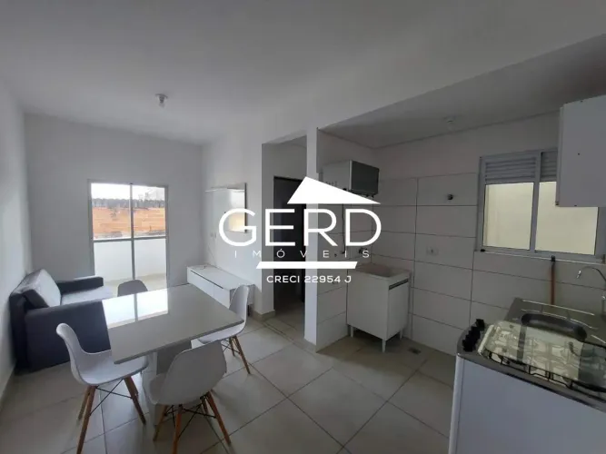 Apartamento com 1 dormitório para alugar, 37 m² por R$ 2.140,00/mês - Presidente Altino - 