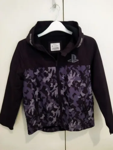 Jaqueta corta-vento Playstation 9/10 anos