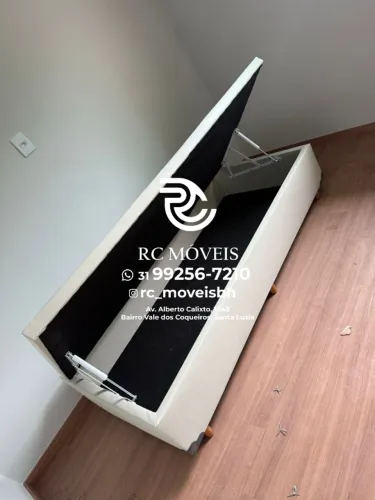 Cama Box Baú Solteiro 88x1.88 - Praticidade e Organização para o Quarto