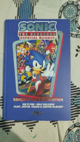 Hq Sonic especial 30 anos raridade!!!