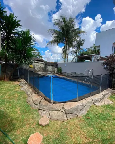 Cerca de Proteção removível para piscinas