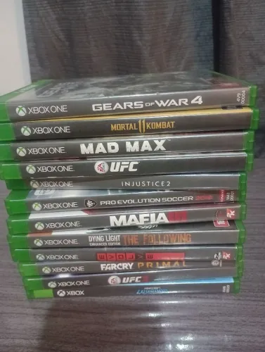 Vendo jogos Xbox one
