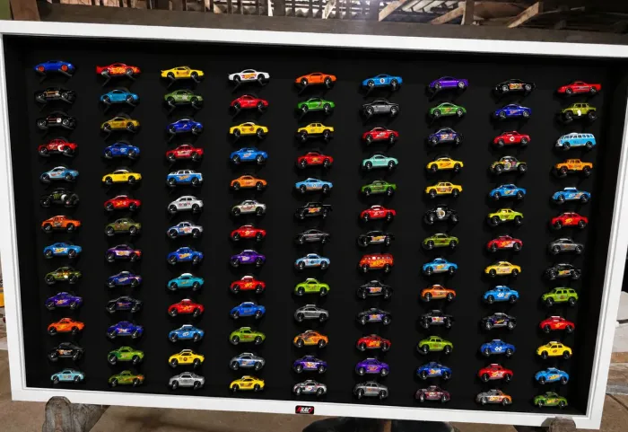 Expositor de carrinhos hot Wheels