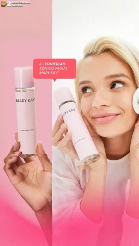 Tônico facial da linha pele matte da MARY KAY