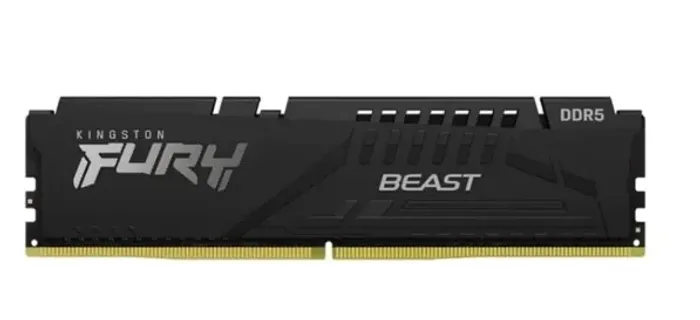 02 de 08GB Memória DDR5 Kingston Fury Beast EXPO, 8GB, 5600Mhz, Black, KF556C36BBE-8