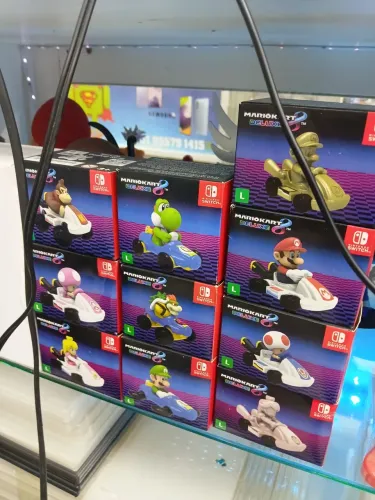 COLEÇÃO MARIO KART NOVO SEM USO