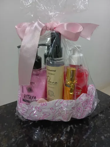 Kit produtos de beleza