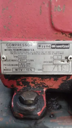 Compressor Wayne usado semi-profissional aceito propostas--3mil