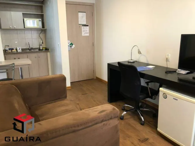 Apartamento flat para aluguel 1 quarto 1 vaga Centro - Santo André - SP