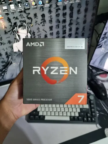 Processador AMD Ryzen 7 5700G AM4 8 Cores Vega 8 Completo Caixa NF Cooler Novo