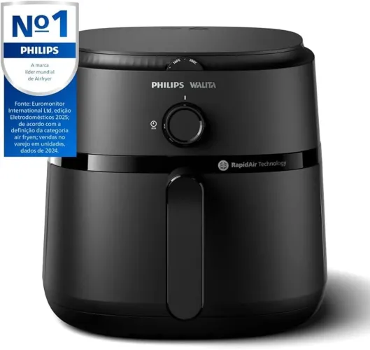 Fritadeira AirFryer Philips Walita, 6,2L, (NOVA) <br>