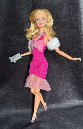Boneca Barbie Mattel Fashionistas Glam 2009 Completa