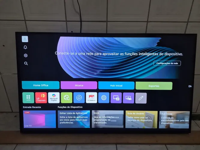 Tv 50 Lg smart 4k borda infinita