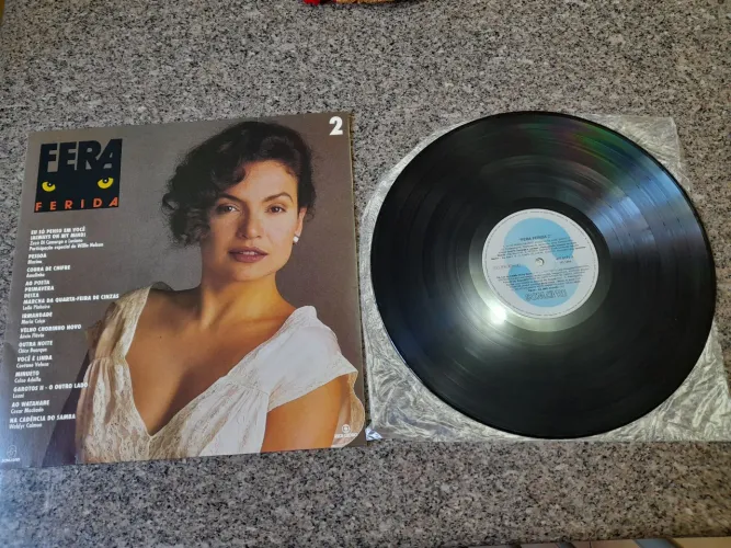Disco Vinil - Trilha Sonora Novela  Fera Ferida