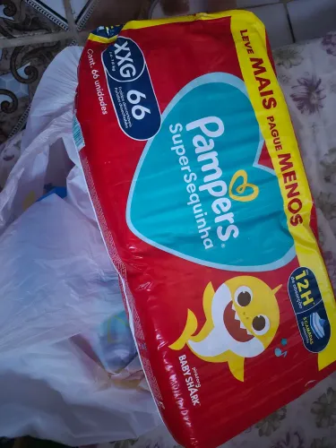 FRALDAS XXG PAMPERS