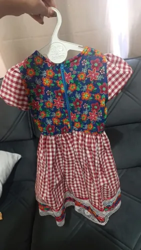 VESTIDO CAIPIRA INFANTIL