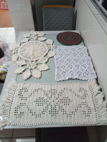 Kit fortinhos crochê